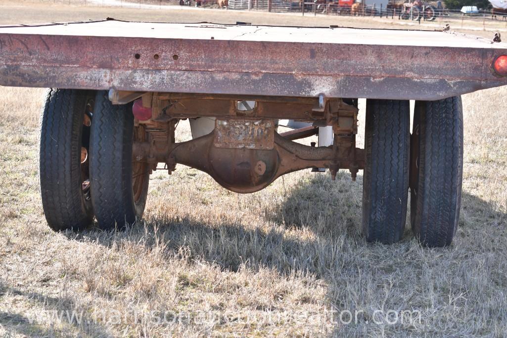 14FT X 8FT SHOP BUILT BUMPER TRAILER