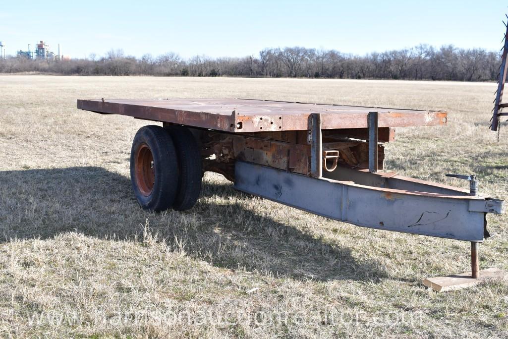 14FT X 8FT SHOP BUILT BUMPER TRAILER