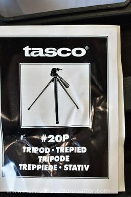 TASCO9 37ZB 37ZBC SPOTTING SCOPE WITH TRIPOD