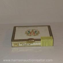 Don Diego Coronas EMS Empty Cigar Box with Decorative Seal