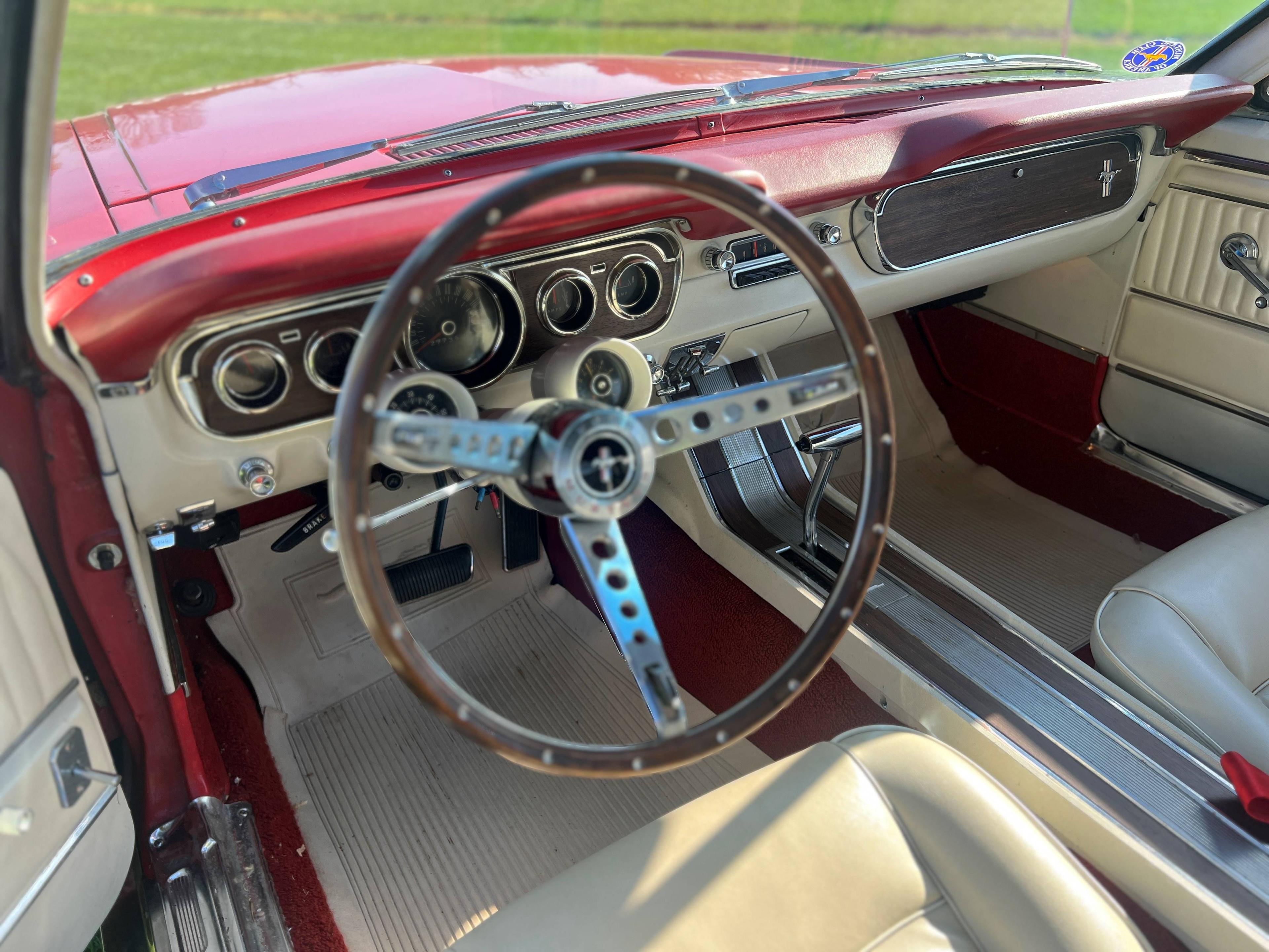 1965 Ford Mustang Convertible.â€œCâ€� code 289CI Engine.Automatic transmiss