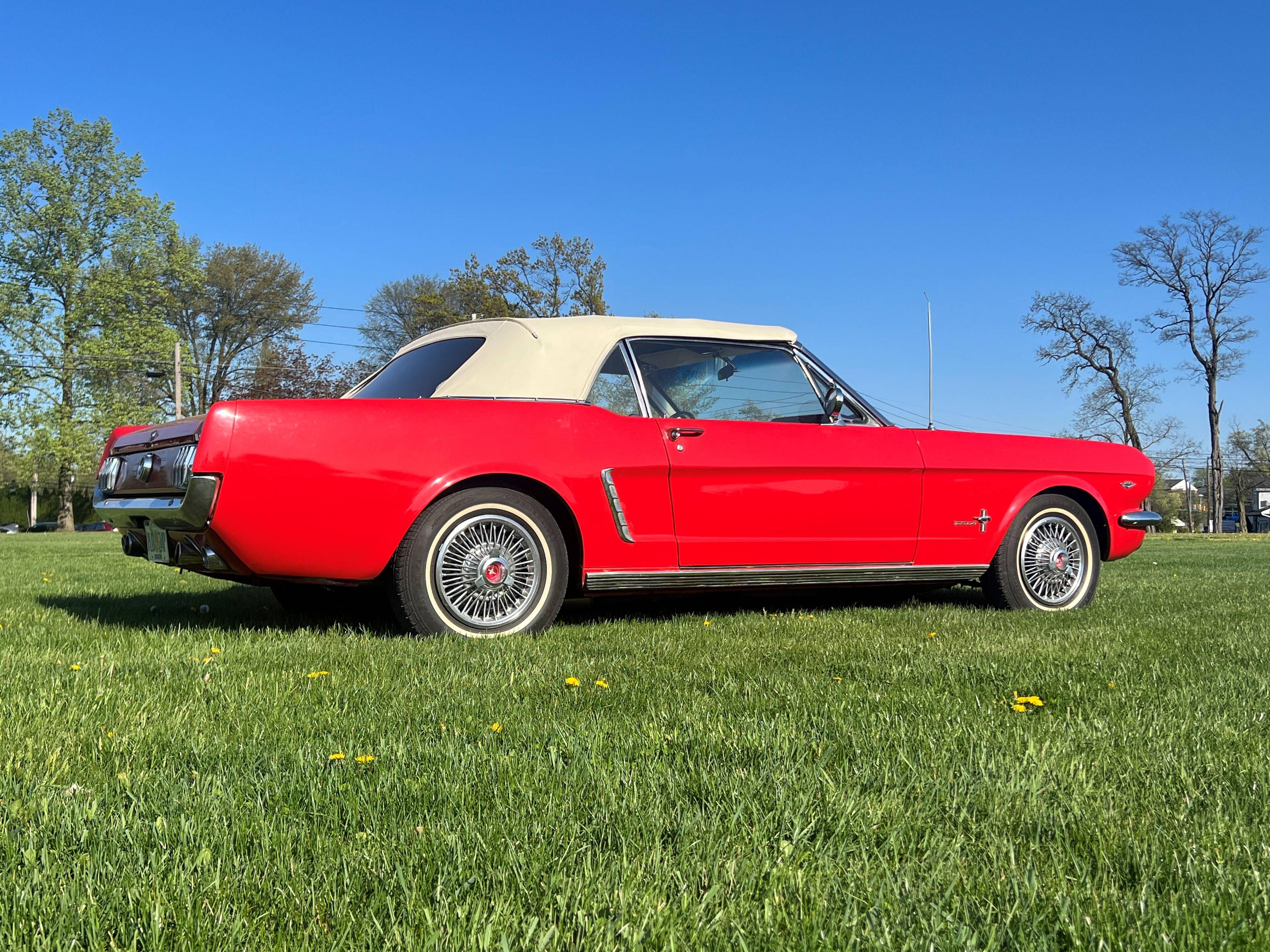 1965 Ford Mustang Convertible.â€œCâ€� code 289CI Engine.Automatic transmiss