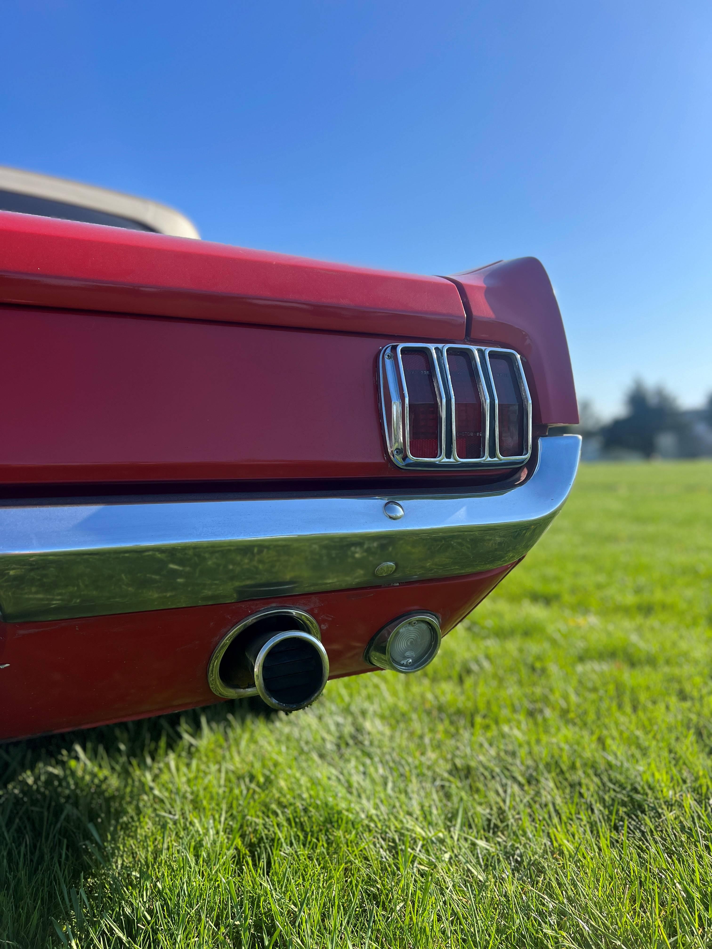 1965 Ford Mustang Convertible.â€œCâ€� code 289CI Engine.Automatic transmiss