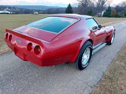 1977 Chevrolet Corvette Coupe.4 Speed Manual Transmission. EXEMPT MILES