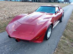 1977 Chevrolet Corvette Coupe.4 Speed Manual Transmission. EXEMPT MILES