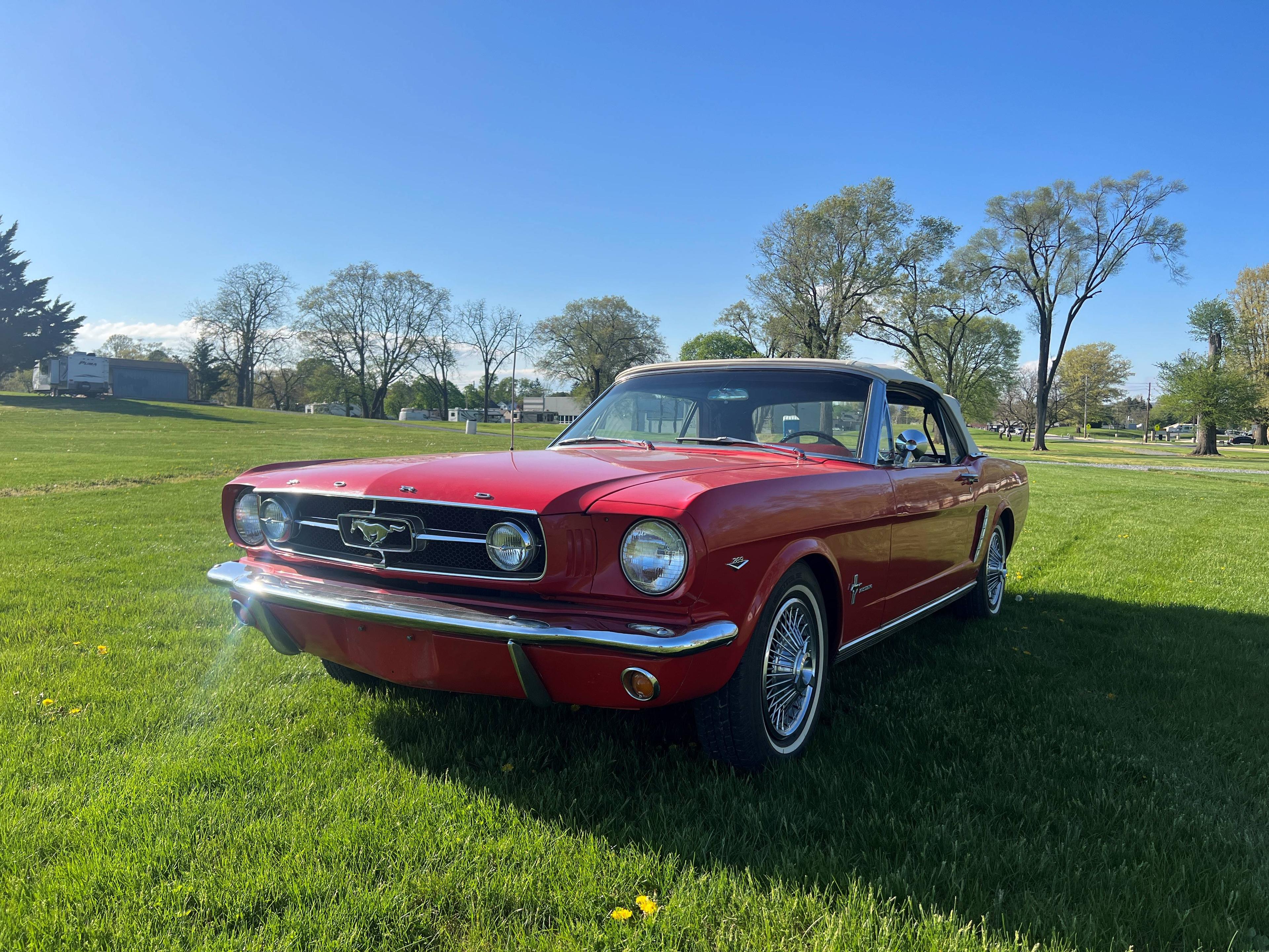 1965 Ford Mustang Convertible.â€œCâ€� code 289CI Engine.Automatic transmiss