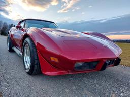 1977 Chevrolet Corvette Coupe.4 Speed Manual Transmission. EXEMPT MILES