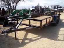NEW Utility Trailer with gate