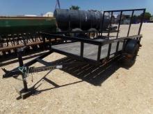 Like New 10 ft Utility Trailer with gate