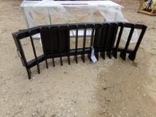 NEW 71" HD Brush Rake