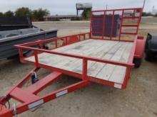 Utility Trailer with Gate