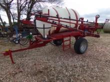Hydraulic Sprayer with 36 ft booms