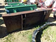 Loader Bucket - adjustable pins