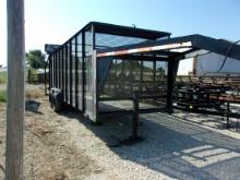 20 ft Landscape Trailer - NO Title