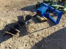 Auger with Skid Steer Connection