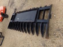 NEW Skid Steer 72" Brush / Root Rake