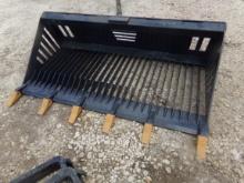 NEW 66" Rock Bucket with Teeth