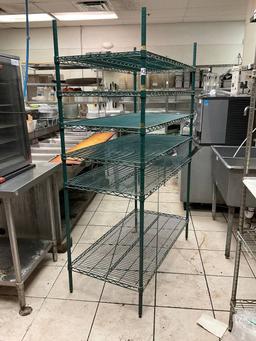 Wire shelving