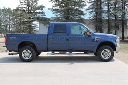 2008 FORD PICKUP, 4- WHEEL DRIVE, 1 TON, SINGLE WHEEL