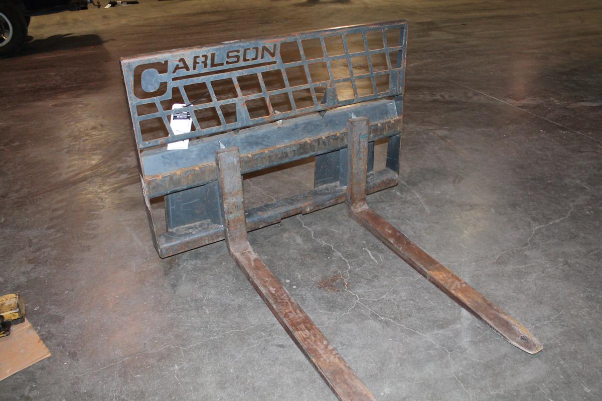 CARLSON TRACTOR & EQUIPMENT CO. FORKLIFT ATTACHMENT