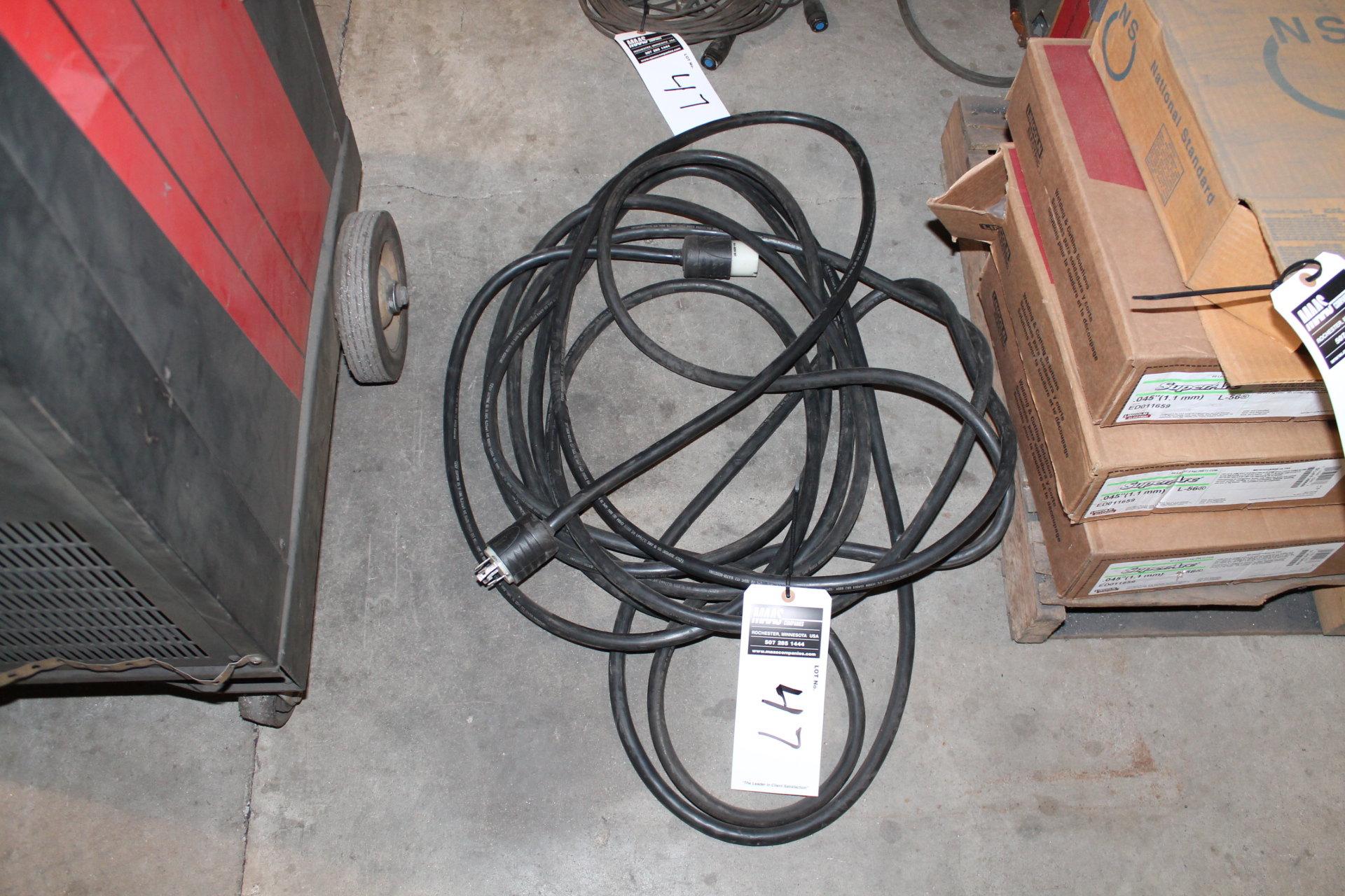 CCI LOT 4 (approx.) POWER SUPPLY CORD / WELDING CABLES