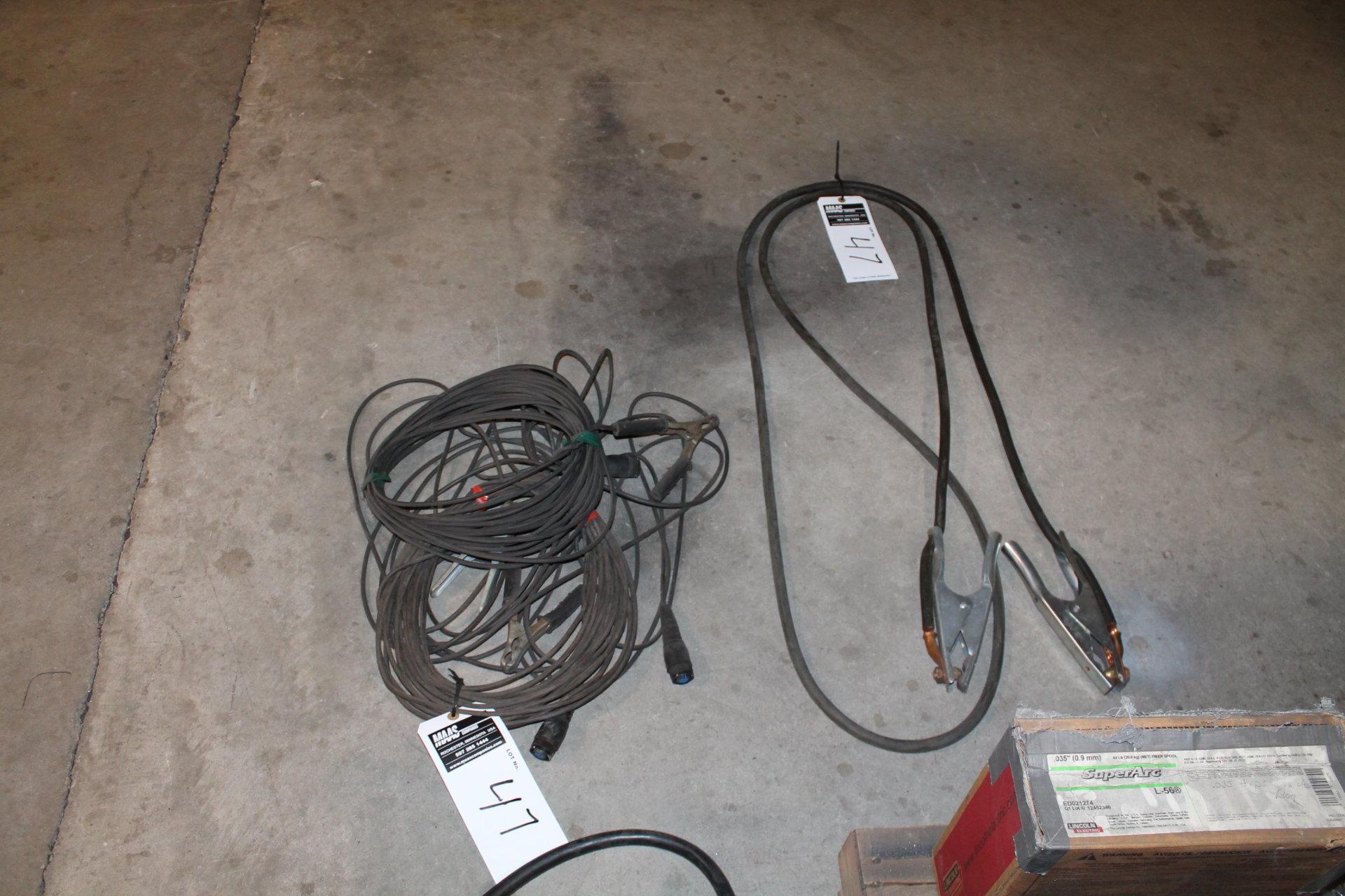 CCI LOT 4 (approx.) POWER SUPPLY CORD / WELDING CABLES