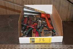 LOT 5 BOXES WELDING CLAMPS AND TOOLS