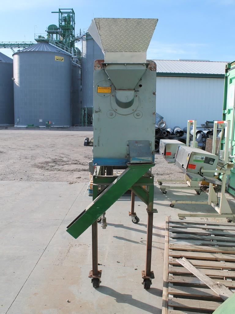 CARTER DAY PRECISION SIZER ON STEEL I-BEAM ROLLING SUPPORT STAND