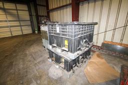 LOT 2-BOTTOM HALVES OF PLASTIC TOTES