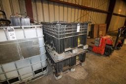 LOT 2-BOTTOM HALVES OF PLASTIC TOTES