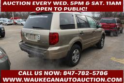 AAW-014238, 2005, Honda, Pilot