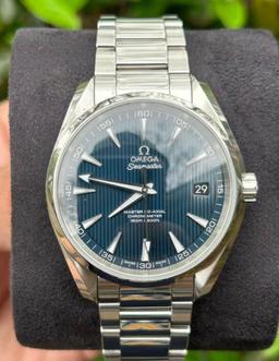 Omega Aqua Tera Comes with Box & Papers