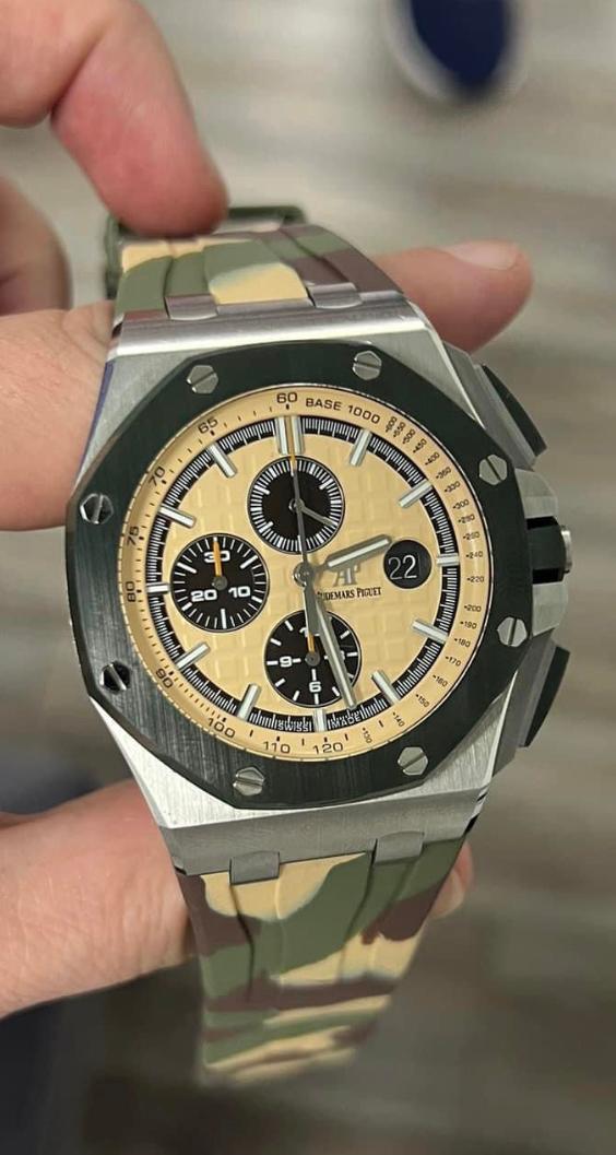 Audemars Piguet 'Camo' Comes with Box & Papers