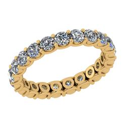 2.50 Ctw Diamond 14k Yellow Gold Eternity Band Ring