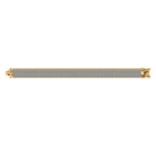 29.30 Ctw SI2/I1 Diamond 14K Yellow Gold Bracelet