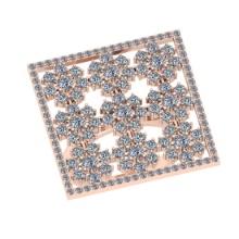 2.62 Ctw SI2/I1 Diamond 14K Rose Gold Vintage Style Ring