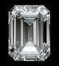 GIA CERTIFIED 0.5 CTW G/SI2 EMERALD DIAMOND