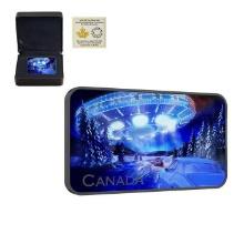 2022 Canada 1 oz Proof Silver The Yukon Encounter Coin Bar .9999 Fine (w/Box & COA)