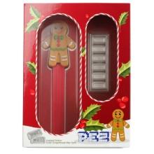 Holiday Gingerbread Man Pez Gift Set  - 6x5 gram Silver Bars