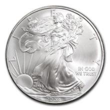 2008 1 oz Silver American Eagle BU