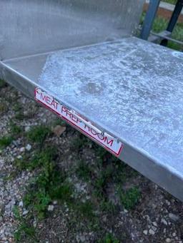 Stainless Steel Multi-Level Table