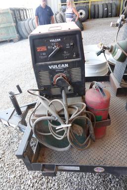 Vulcan Commander 225 Welder, 40 amp to 225 amp ? operating, needs power cord wired on