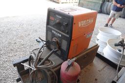 Vulcan Commander 225 Welder, 40 amp to 225 amp ? operating, needs power cord wired on