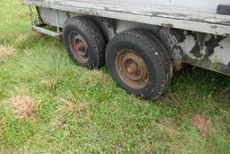 gooseneck trailer 18' x 69" w/42" sides