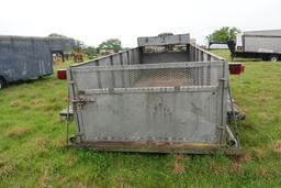 gooseneck trailer 18' x 69" w/42" sides