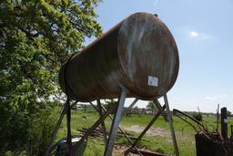 overhead diesel tank w/stand