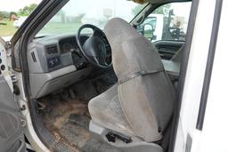 1999 Ford F450 Super Duty power stroke 6 spd manual transmission w/ winch bed (runs and drives)