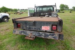 1999 Ford F450 Super Duty power stroke 6 spd manual transmission w/ winch bed (runs and drives)