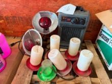 Heat Lamps, Waterers, Heater