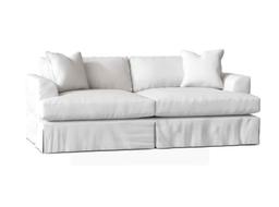 Lucia 68'' Recessed Arm Slipcovered Loveseat with Reversible Cushions
